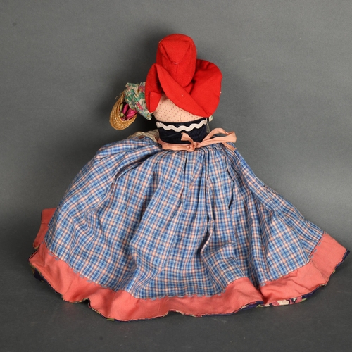 3532 - Curiosity/Macabre: Olga Sievers, a vintage topsy-turvy costume doll, Red Riding Hood and the Wolf, l... 