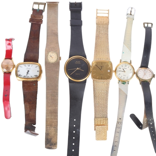 1050 - Various wristwatches, including Avia Freestyle, Citizen, Rotary, etc