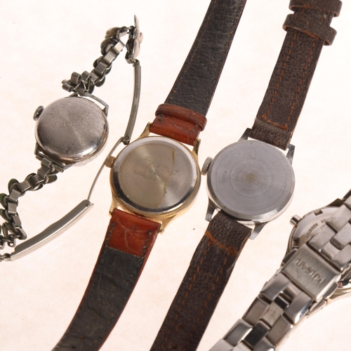 1051 - Various wristwatches, including Prestige, Oris, and Pulsar (5)