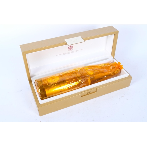 137 - A cased bottle of 2005 Louis Roederer Cristal Champagne