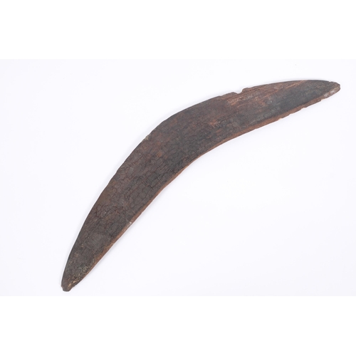 2 - An Australian Aboriginal boomerang, 50cm