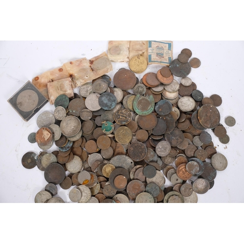 99 - A quantity of various world coins