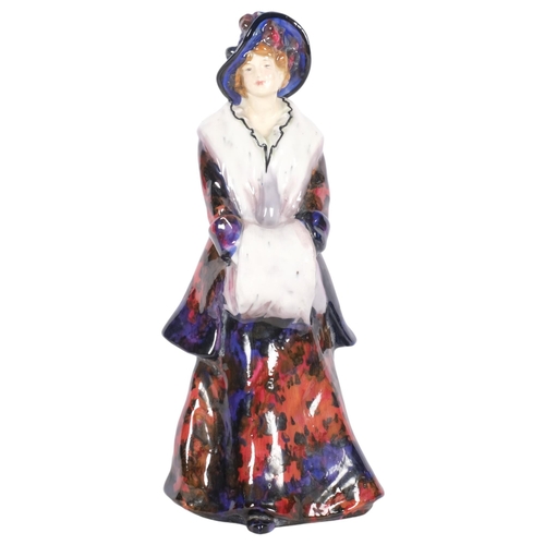 652 - A Royal Doulton porcelain 'Out For A Walk' figure, designed by EW Light, HN748, 25cm