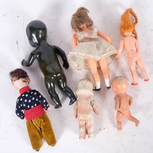 656 - Various Vintage miniature toys, including porcelain and celluloid