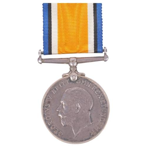 665 - A First World War Great War medal to 7047 Pte TF White, King's Royal Riffle Corps, with various prin... 