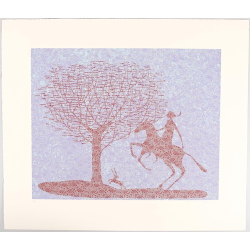 168 - Stephen Chambers (born 1960), the female quixote, lithograph, signed in pencil, no. 13/70