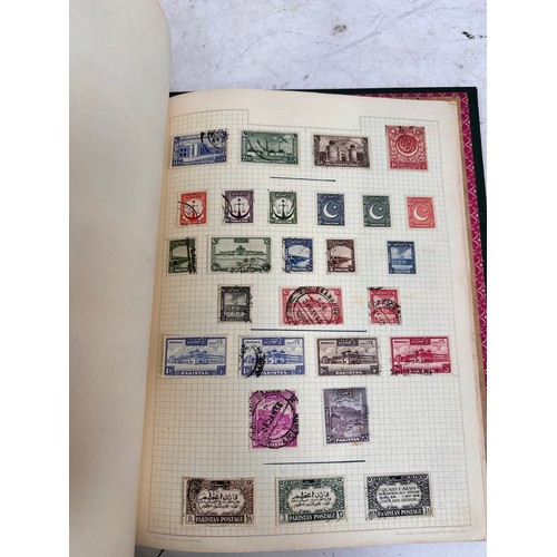 88 - Various postage stamp albums, including 19th and 20th century India