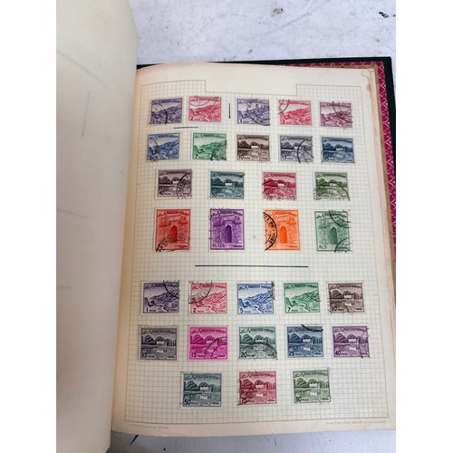 88 - Various postage stamp albums, including 19th and 20th century India