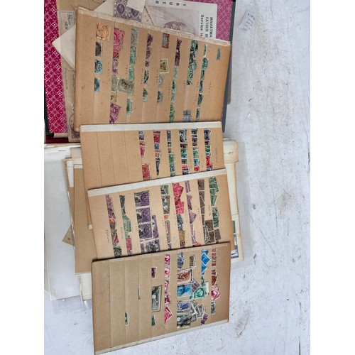 88 - Various postage stamp albums, including 19th and 20th century India