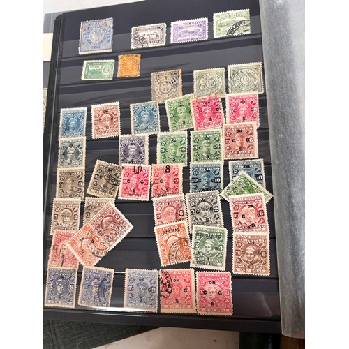 88 - Various postage stamp albums, including 19th and 20th century India