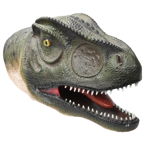 102 - A modern composition wall-mounted dinosaur head, length 63cm