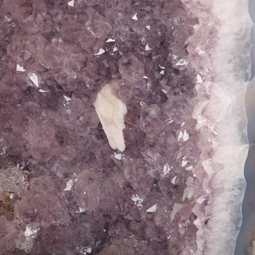 104 - A large purple amethyst cathedral geode, 22.7kg, height 78cm, width 22cm