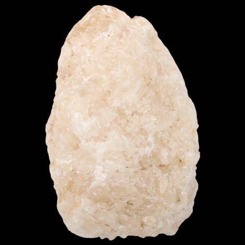 107 - A clear calcite geode specimen, length 25cm