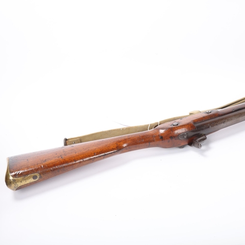 120 - An 1842 pattern Tower military percussion carbine, .65 calibre, for mounted constabulary and paramil... 