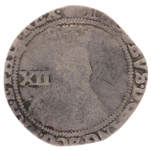 20 - James I silver shilling, diameter 27mm,4.5g