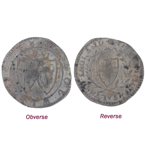 23 - Commonwealth (1649-1660), a 1651/2 silver crown, diameter 36mm, 10.6g