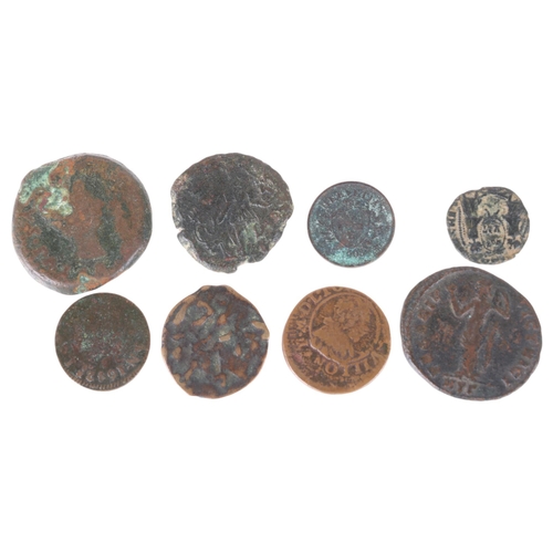 58 - A collection ancient mostly Roman copper coins (8)