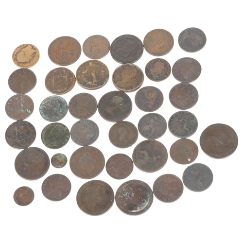 75 - A collection of late 18th early 19th century British copper coins