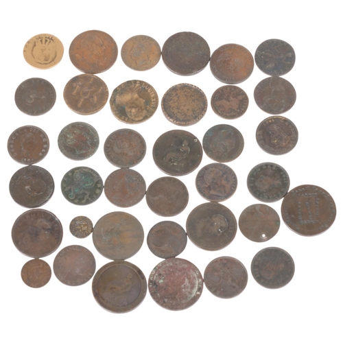 75 - A collection of late 18th early 19th century British copper coins