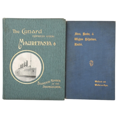 96 - CUNARD EXPRESS LINER MAURETANIA - Quarterly Magazine. [N.p.:] November 1907. Vol. II 'Special Number... 