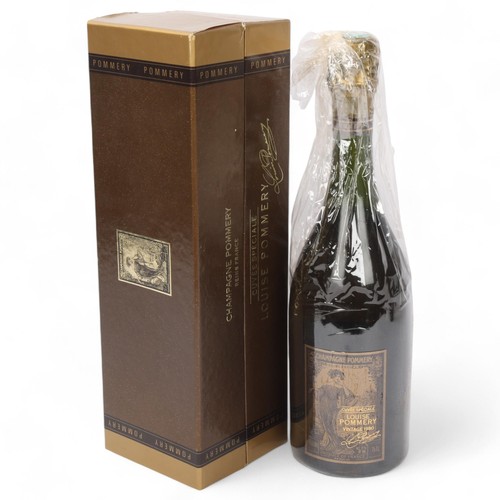 267 - A bottle of 1980 Pommery Cuvee Speciale Louise Pommery vintage champagne, in presentation box, 75cl