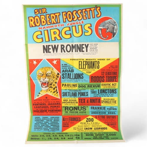 466 - A 1950s'/60s' Circus poster, 