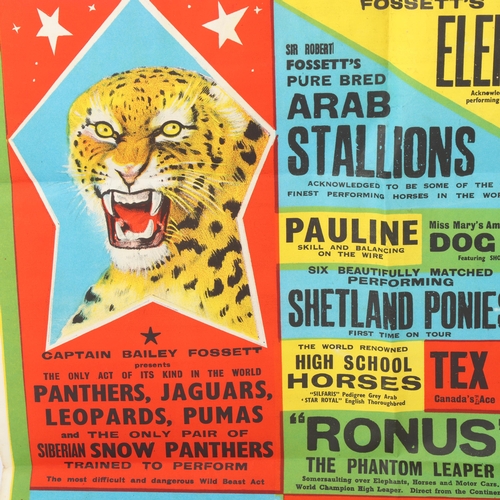 466 - A 1950s'/60s' Circus poster, 