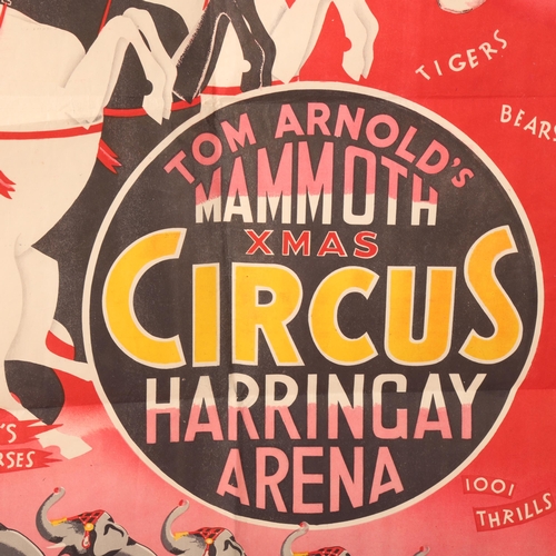 467 - A 1940s'/50s' Circus poster, 