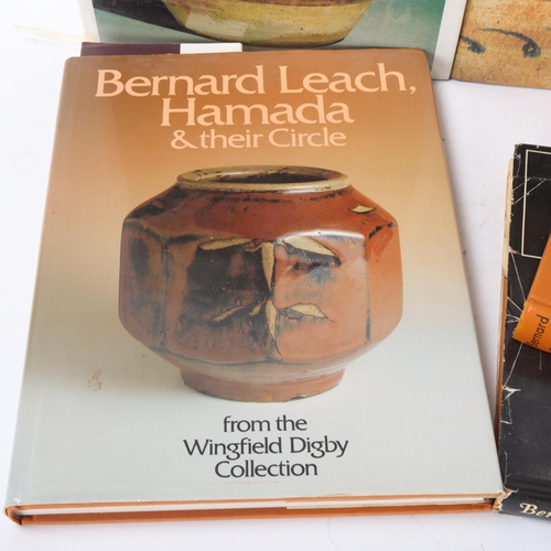 478 - A collection of books relating to BERNARD LEACH studio pottery, including A Potters Life (8)