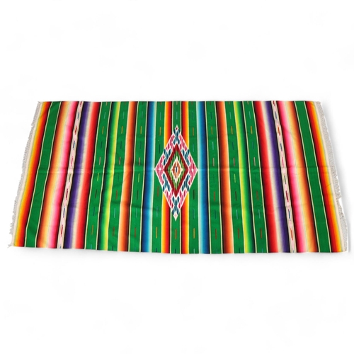 502 - A Mexican Saltillo Serape 