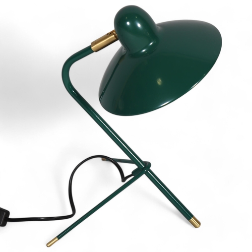 520 - Di Classe, an Arles mid-century style desk lamp by DOMEI ENDO with adjustable shade, approx height 4... 