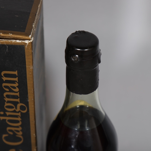 272B - A bottle of 1931 Les Comtes de Cadignan, Grand Armagnanc, 1990s' bottling, in original box, 40%vol, ... 