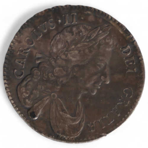 88F - Charles II (1660-85), a silver Halfcrown, diameter 32mm, 14.7g