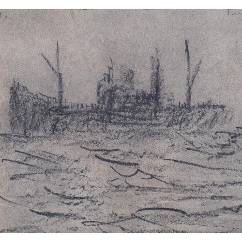 714 - **Description change** Manner of Laurence Stephen Lowry (1887 - 1976), Sunderland sea trawler, charc... 