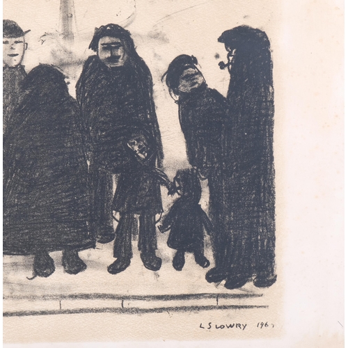 716 - Laurence Stephen Lowry (1887 - 1976), Shapes And Sizes, 1967, lithograph, image 46cm x 60cm, no. 24/... 