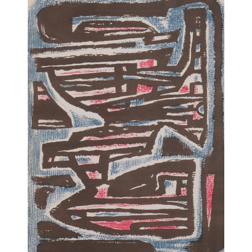 838 - Alfred Manessier (1911 - 1983), abstract, original lithograph, 1953, issued XXe Siecle, no. 4, 1954,... 