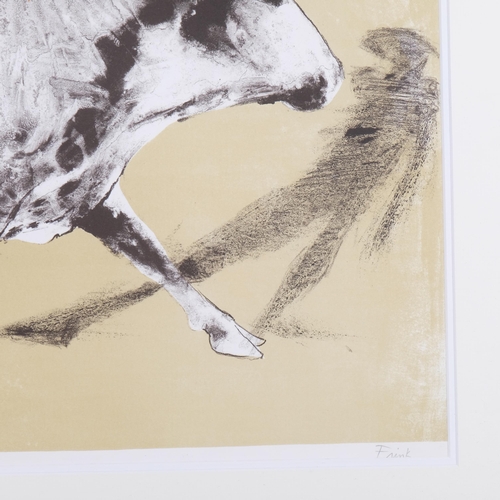 857 - Elisabeth Frink (1930 - 1993), Corrida I, lithograph, 1973 signed in pencil, no. 25/70, 56cm x 76cm,... 