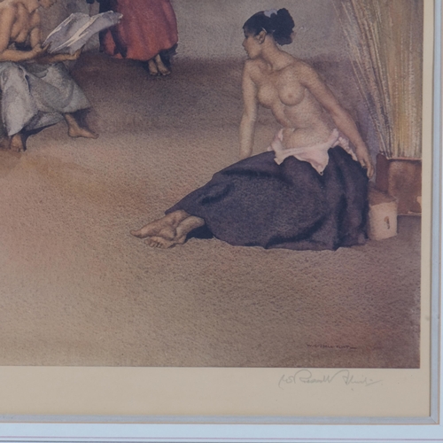 879 - William Russell Flint, The Four Sisters, lithograpy, signed in pencil, image 45cm x 61cm, framed