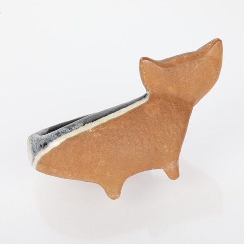 598 - LISA LARSON for Gustavsberg, a ceramic friendly fox, designed in 1955 in the Lilla zoo series, manuf... 