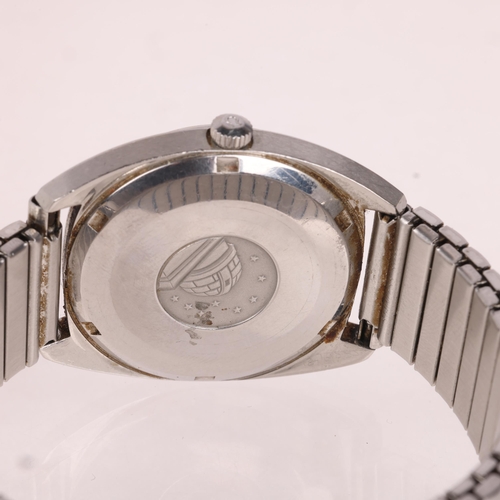 1009 - OMEGA - a Vintage stainless steel Constellation chronometer automatic day/date wristwatch, ref. 168.... 