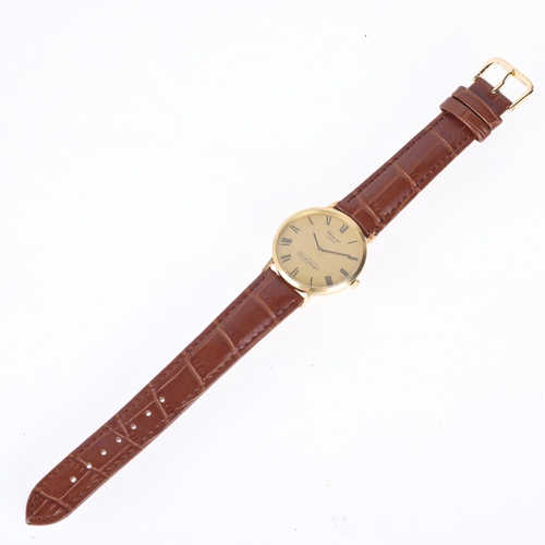 1012 - CHOPARD - a Vintage 18ct gold Micro-Rotor automatic wristwatch, ref. 1038, circa 1990s, champagne di... 