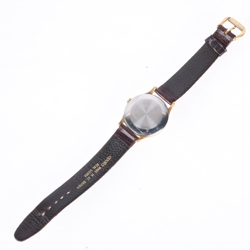 1014 - SMITHS ASTRAL - a Vintage gold plated stainless steel National 15 mechanical wristwatch, circa 1960s... 