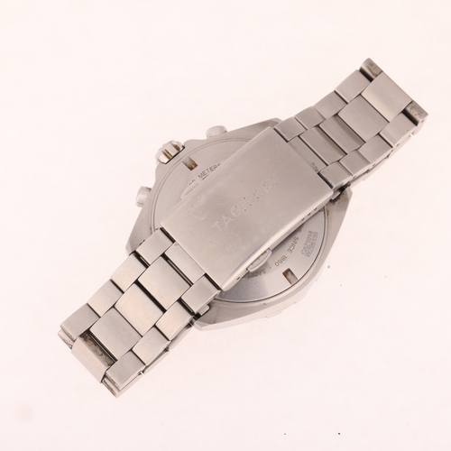 1015 - TAG HEUER - a stainless steel Formula 1 quartz chronograph calendar bracelet watch, ref. CAZ1014, bl... 