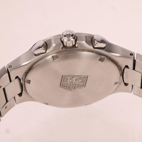 1017 - TAG HEUER - a stainless steel Kirium Professional 200M quartz chronograph calendar bracelet watch, r... 