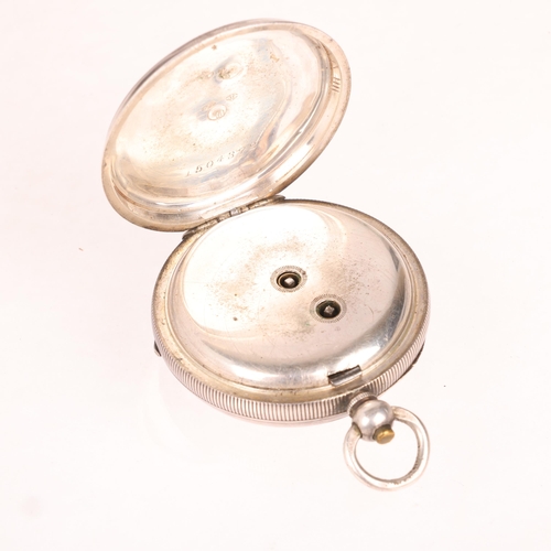 1058 - An early 20th century silver open-face key-wind pocket watch, by The Veracity Watch Masters Ltd of R... 