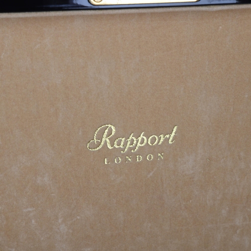 1069 - RAPPORT - a faux wood 12-watch storage box, with removeable internal tray, H15cm, W30cm, D24cm