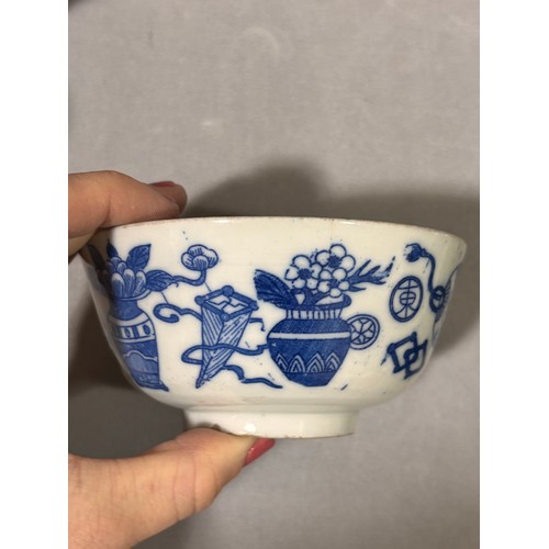 303 - A group of Chinese porcelain items, largest blue and white vase height 30cm