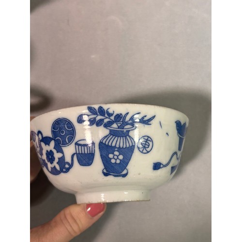 303 - A group of Chinese porcelain items, largest blue and white vase height 30cm