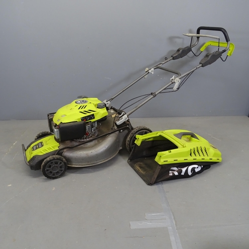 2696 - A RYOBI lawnmower with 190cc Suburu engine.