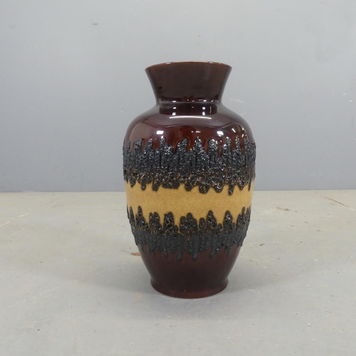 2691 - A mid-century West German vase, numbered to base 7041. Height 41cm.